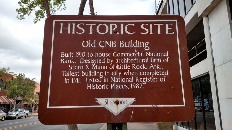 Old CNB Building Marker. Click for full size. Old CNB Building Marker image. Click for full size.
