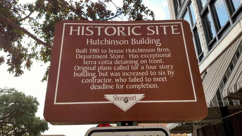 Hutchinson Building Marker image. Click for full size.