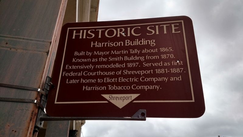 Harrison Building Marker image. Click for full size.