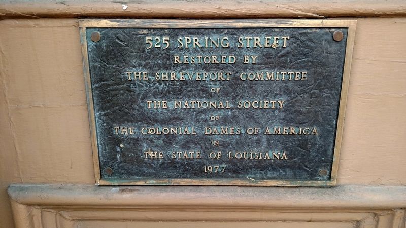525 Spring Street Marker image. Click for full size.