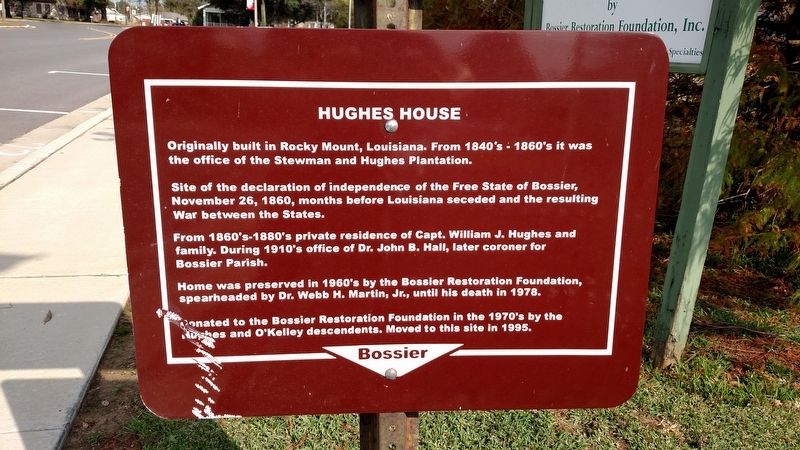 Hughes House Marker #2 image. Click for full size.