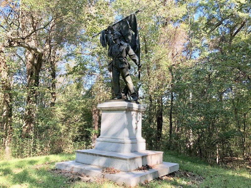 Rhode Island 7th Infantry Statue image. Click for full size.