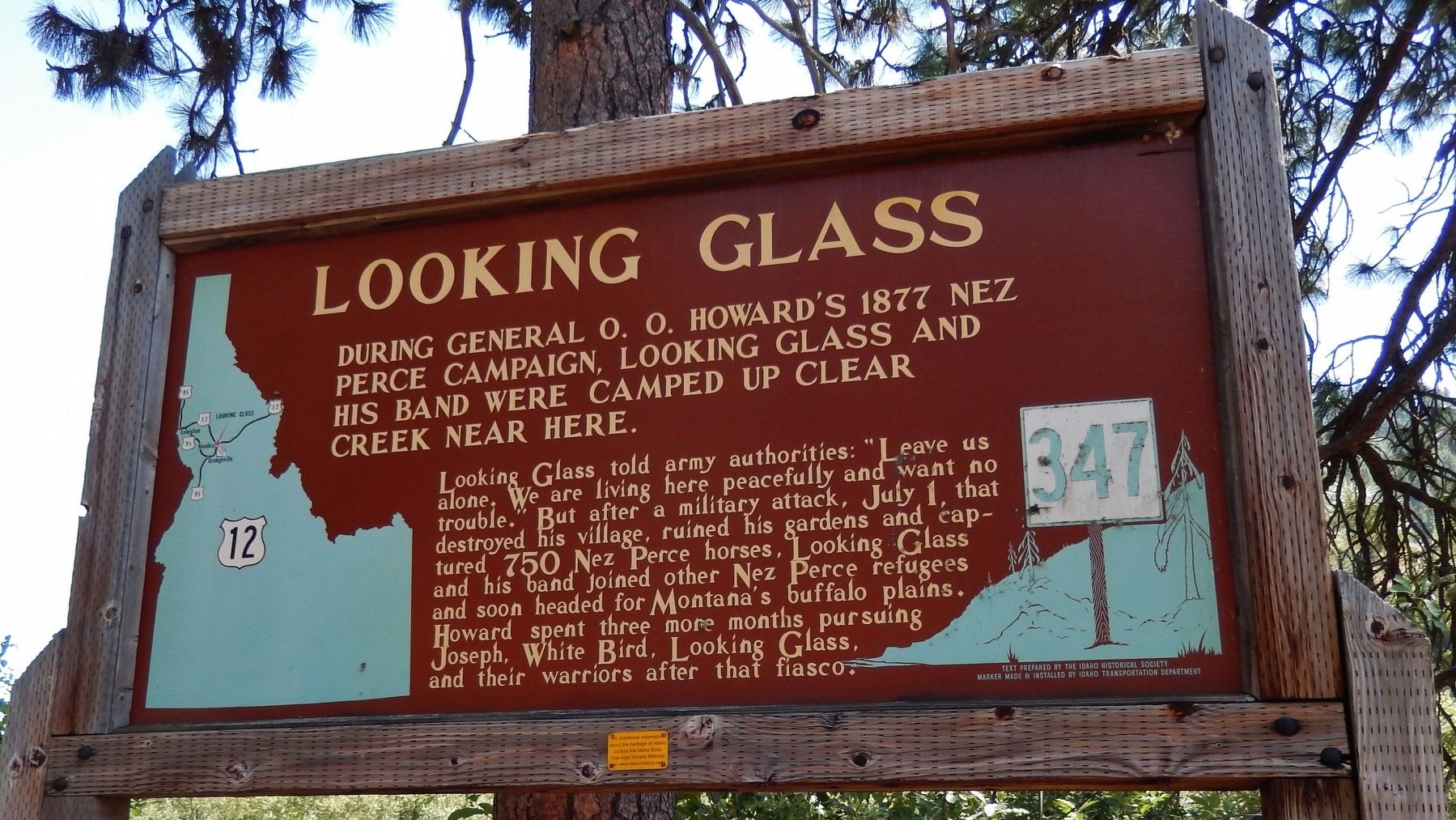 Looking Glass Marker image. Click for full size.