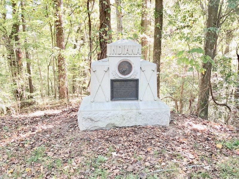 Indiana 6th Battery Light Artillery Monument. Click for full size. Indiana 6th Battery Light Artillery Monument image. Click for full size.