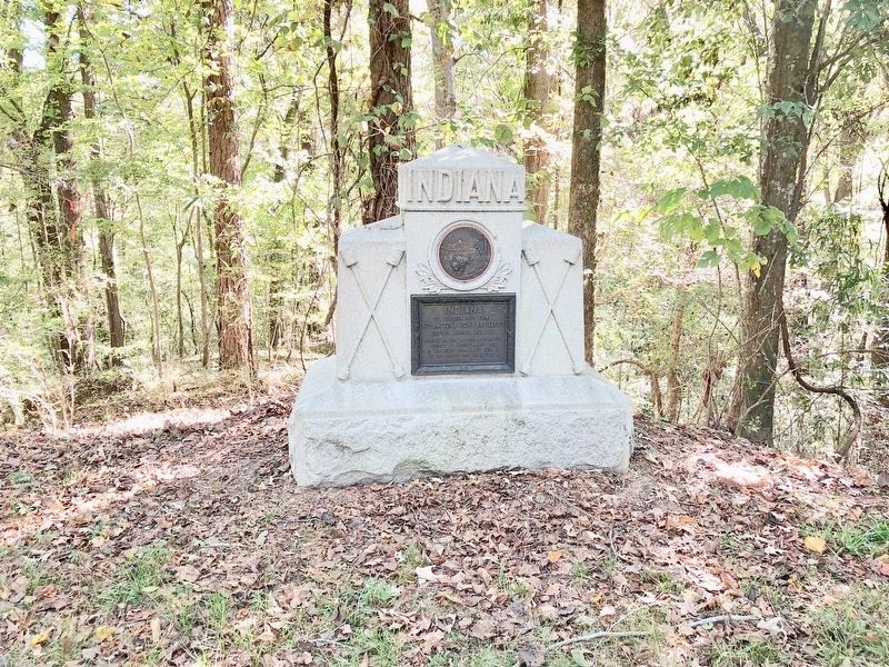 Indiana 6th Battery Light Artillery Monument image. Click for full size.