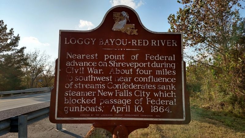 Loggy Bayou-Red River Marker image. Click for full size.