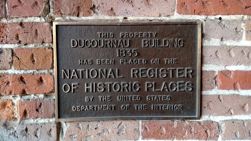 Ducournau Building Marker image. Click for full size.