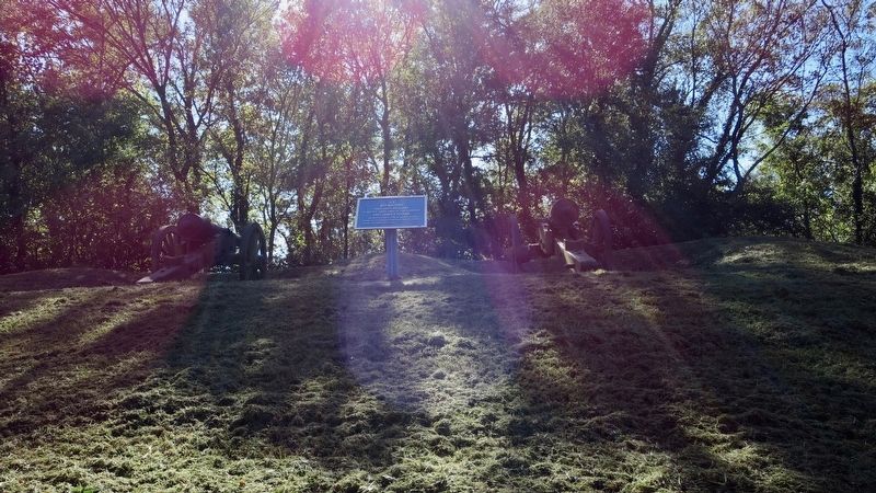 View of marker from Union Avenue.. Click for full size. View of marker from Union Avenue. image. Click for full size.
