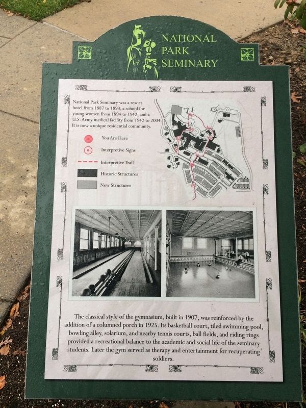 The Gymnasium Marker. Click for full size. The Gymnasium Marker image. Click for full size.