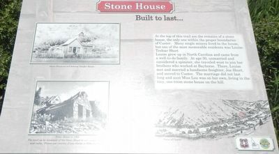 Stone House Marker image. Click for full size.