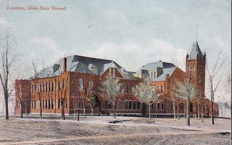 <i>Lewiston, Idaho State Normal.</i> image. Click for full size.