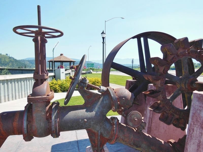 Pelton Wheel detail. Click for full size. Pelton Wheel detail image. Click for full size.