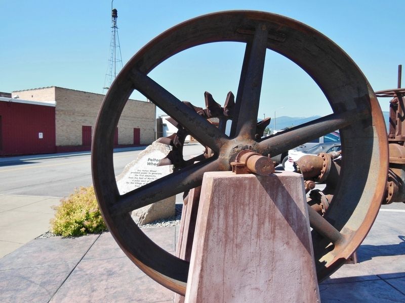 Pelton Wheel detail. Click for full size. Pelton Wheel detail image. Click for full size.