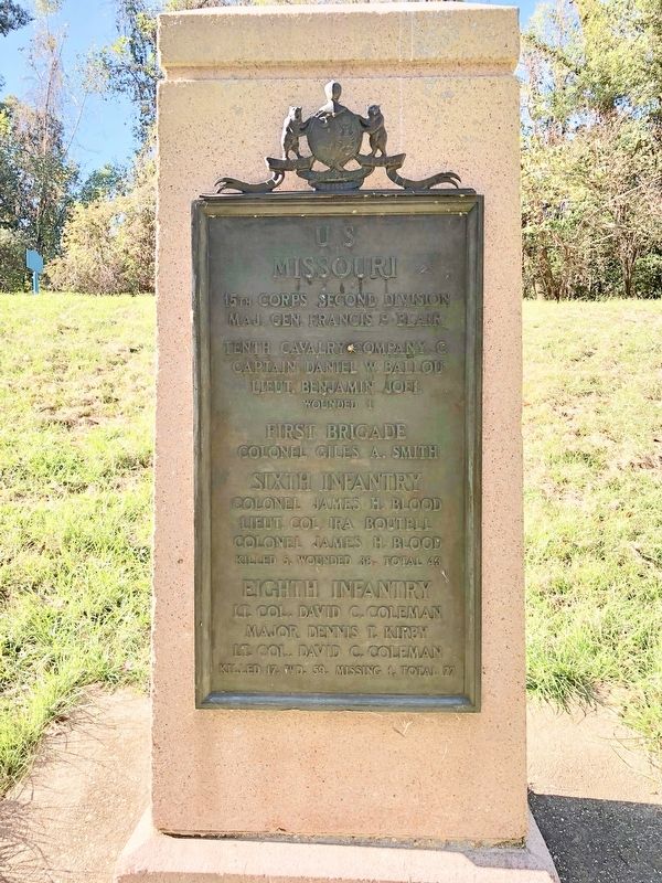 U S Missouri Marker. Click for full size. U S Missouri Marker image. Click for full size.