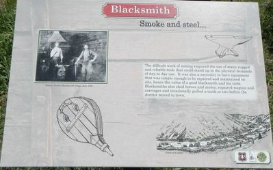 Blacksmith Marker. Click for full size. Blacksmith Marker image. Click for full size.