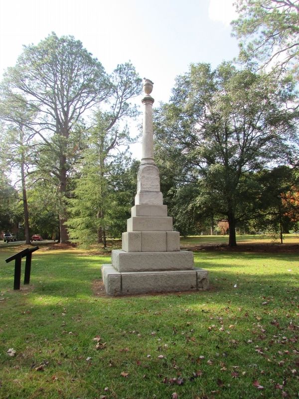 Confederate Dead Monument. Click for full size. Confederate Dead Monument image. Click for full size.
