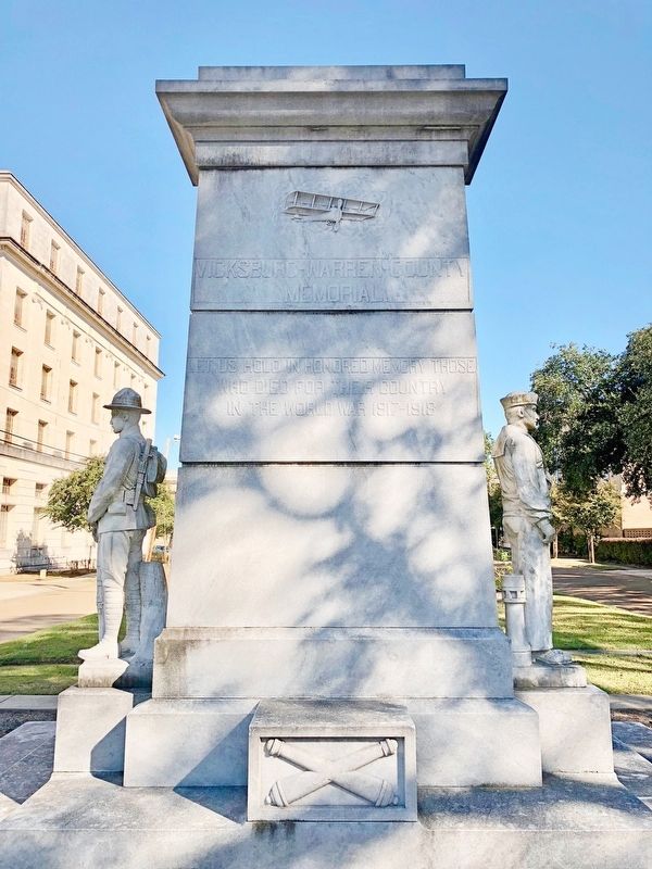 Vicksburg-Warren-County World War I Memorial. image. Click for full size.