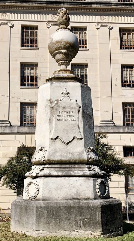 Louisiana Civil War Monument (west side). image. Click for full size.