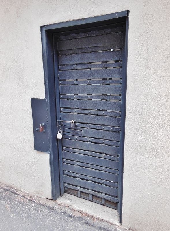 McCall City Jail Door. Click for full size. McCall City Jail Door image. Click for full size.