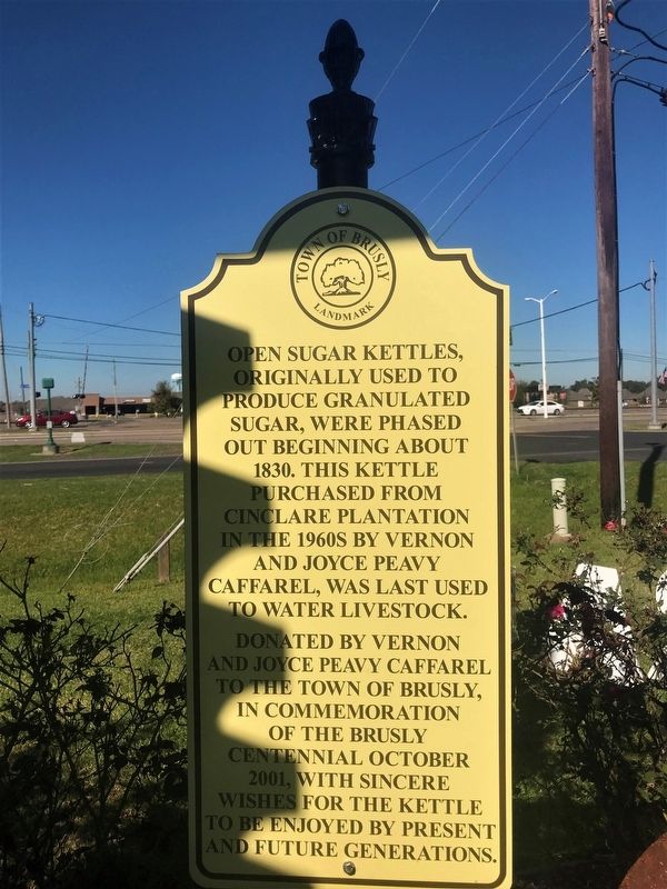 Open Sugar Kettles Marker. Click for full size. Open Sugar Kettles Marker image. Click for full size.