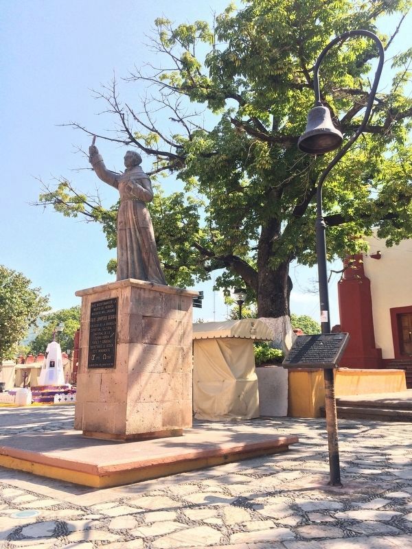 Friar Junipero Serra Marker. Click for full size. Friar Junipero Serra Marker image. Click for full size.