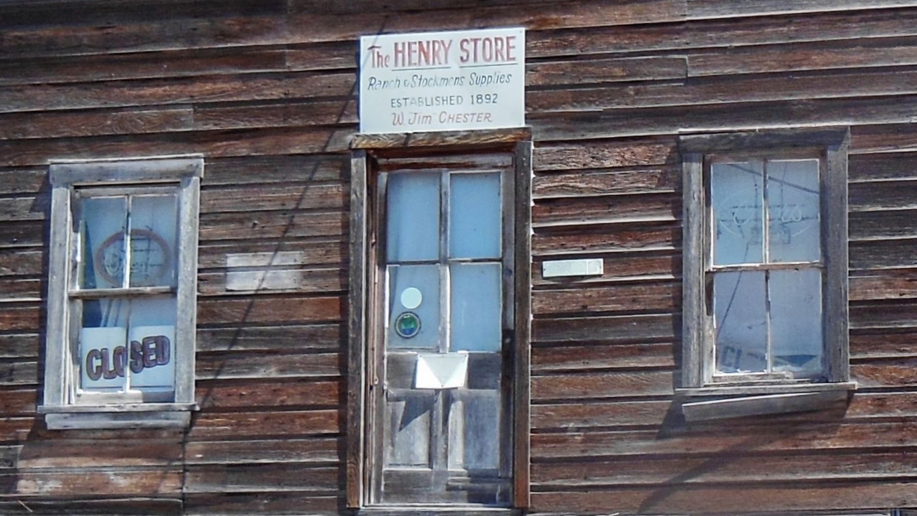 Henry-Chester Country Store (<i>storefront detail</i>) image. Click for full size.