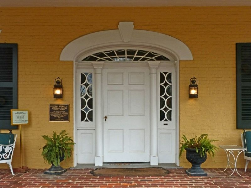 General George C. Marshall House Dodona Manor Marker image. Click for full size.