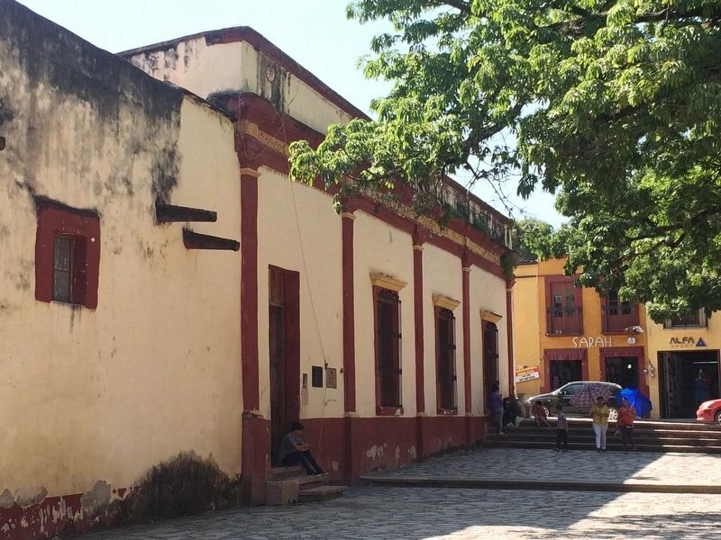 The Francisco Javier Mina Federal Secondary School and Markers. Click for full size. The Francisco Javier Mina Federal Secondary School and Markers image. Click for full size.