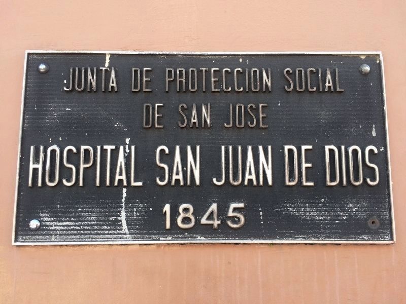 An additional 140th Anniversary of the San Juan de Dios Hospital Marker image. Click for full size.