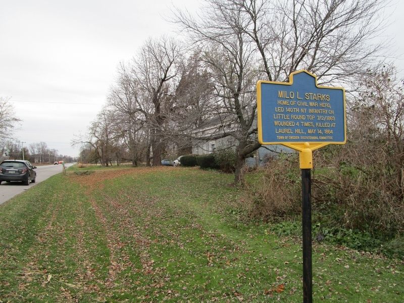 Milo L. Starks Marker. Click for full size. Milo L. Starks Marker image. Click for full size.