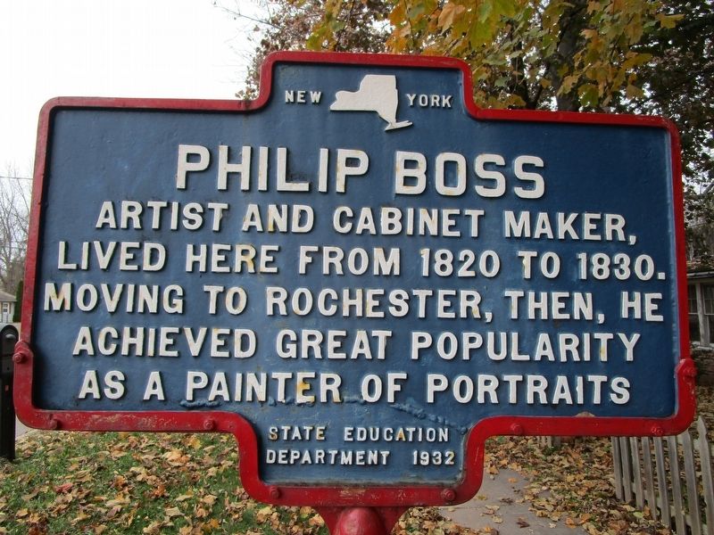 Philip Boss Marker. Click for full size. Philip Boss Marker image. Click for full size.