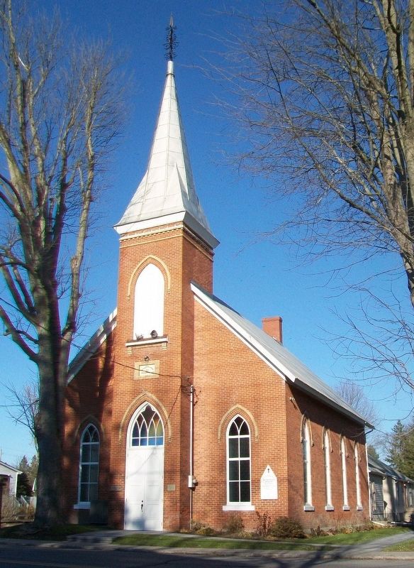 St. Andrew's Presbyterian Church and Marker. Click for full size. St. Andrew's Presbyterian Church and Marker image. Click for full size.