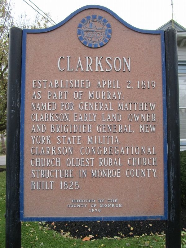 Clarkson Marker image. Click for full size.