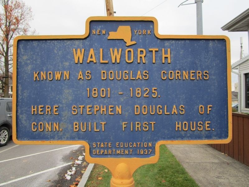 Walworth Marker image. Click for full size.