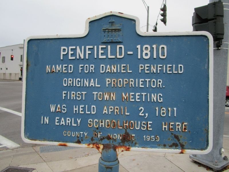 Penfield - 1810 Marker image. Click for full size.