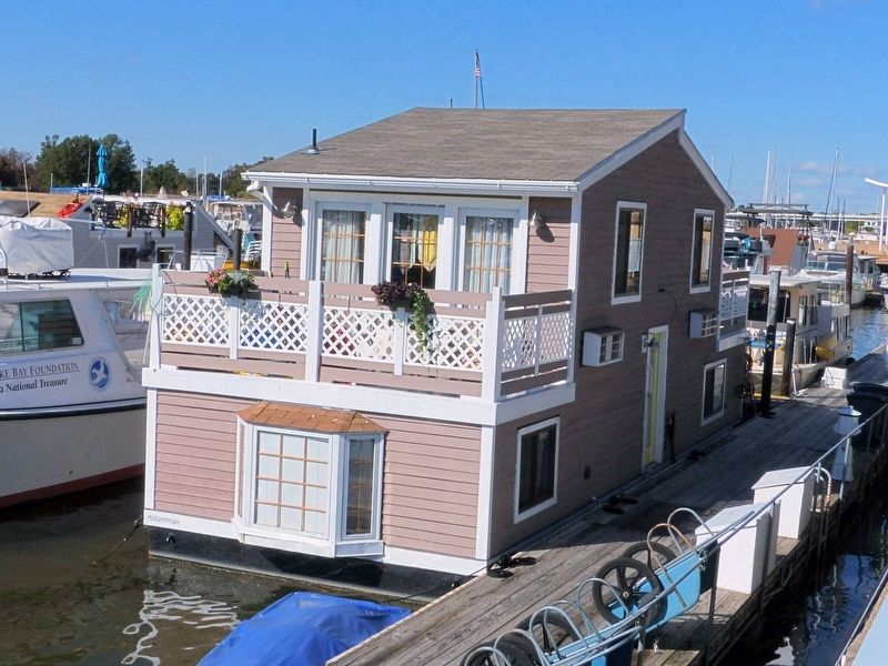 Houseboat on the Waterfront. Click for full size. Houseboat on the Waterfront image. Click for full size.