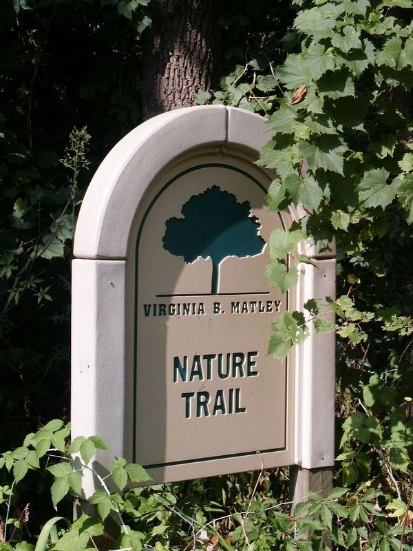 Joshua Simmons Marker and Nature Trail Sign image. Click for full size.
