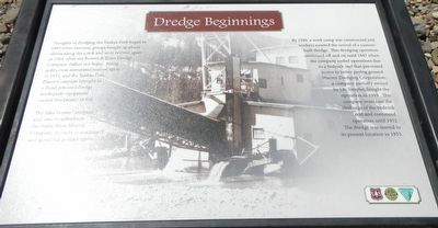 Dredge Beginnings Marker image. Click for full size.