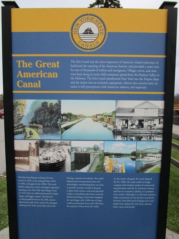The Great American Canal Marker image. Click for full size.