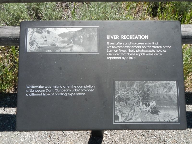 River Recreation Marker. Click for full size. River Recreation Marker image. Click for full size.