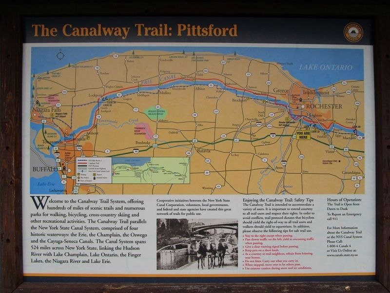 The Canalway Trail: Pittsford image. Click for full size.