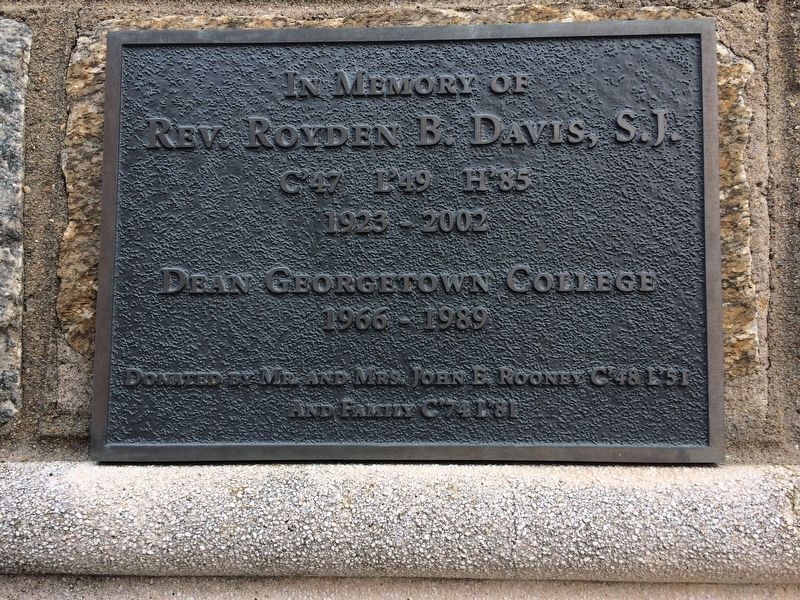 Marker behind <i>The Pilgrim</i>. Click for full size. Marker behind <i>The Pilgrim</i> image. Click for full size.