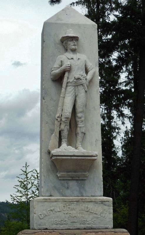 Jonn Mullan Statue (<i>detail</i>) image. Click for full size.