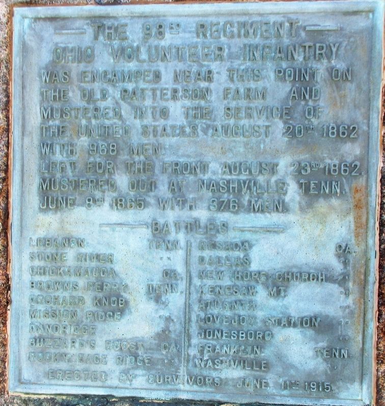 The 93rd Regiment Marker image. Click for full size.