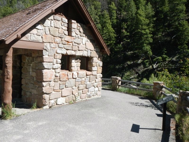Of Cabins and Chicken Ranches Marker. Click for full size. Of Cabins and Chicken Ranches Marker image. Click for full size.