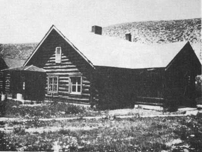 Stanley Ranger Station, 1930s image. Click for full size.