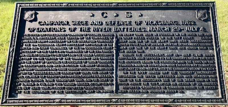 Closeup of marker. image. Click for full size.