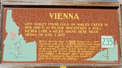 Vienna Marker. Click for full size. Vienna Marker image. Click for full size.