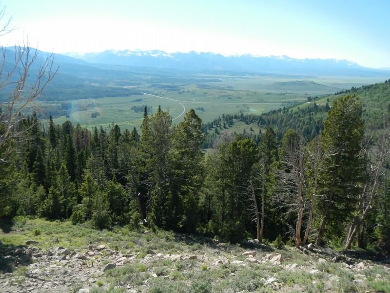 The Salmon River is down there someplace. Click for full size. The Salmon River is down there someplace image. Click for full size.