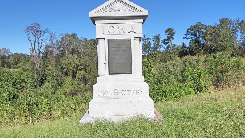 View of monument along Old Graveyard Road. image. Click for full size.